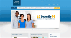 Desktop Screenshot of islandheritageinsurance.com